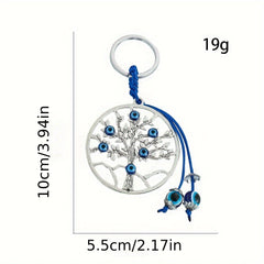 Tree Of Life Eyes Keyring Key Chain Pendant Gift For Men Women