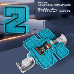 Digital Robot Toy Puzzle Assembly Combination Christmas Gift