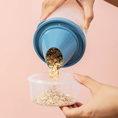 Plastic Sealed Storage Jar Kitchen Miscellaneous Grain Milk Powder Sealed Jar