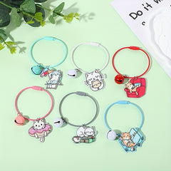 Cat Key Chain Bell Pendant Key Ring Children's Bag Pendant Gift
