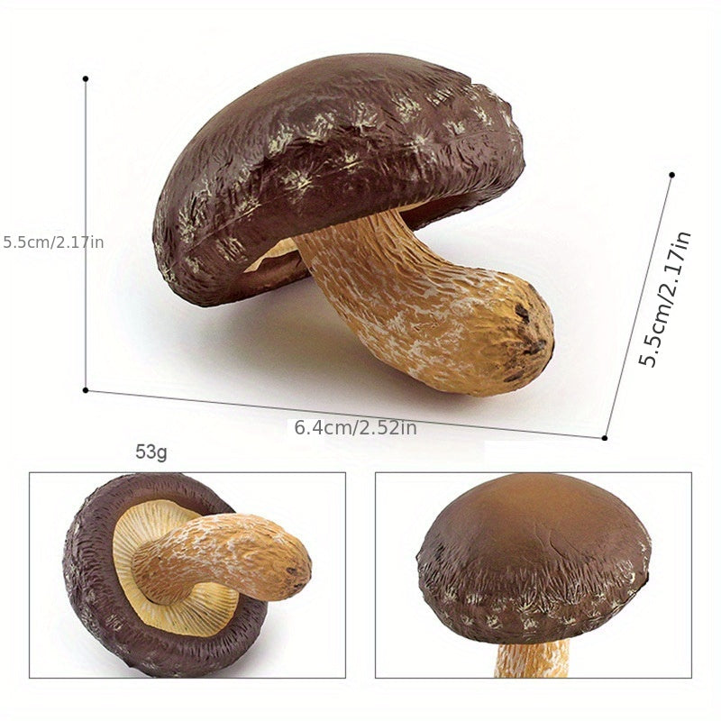 Plant Mushroom Model Toys - Set of 3