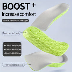 Orthopedic Insoles for Shoes - Arch Support - 1.38in Half Shoe Pads