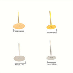 400pcs Earring Parts DIY Earring Accessories Making