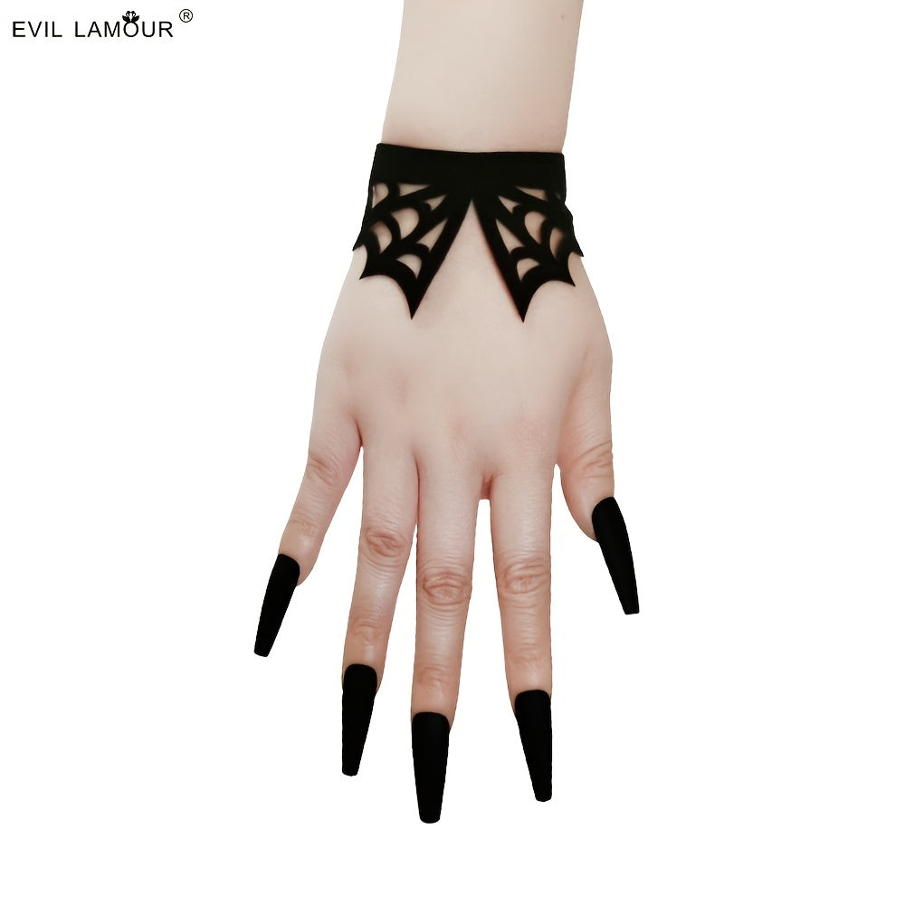 Halloween Spider Web Bracelet Witch Role-playing Accessory