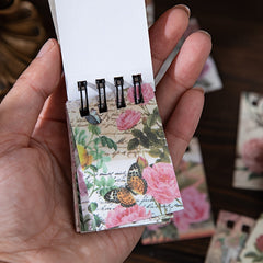 50pcs Retro Plants and Flowers Scrapbook Stickers Mobile Decoration Stickers