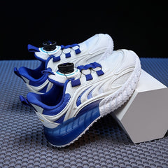 Boys' Button Low Top Sneakers Breathable Lightweight Anti Slip Shoes for Outdoor