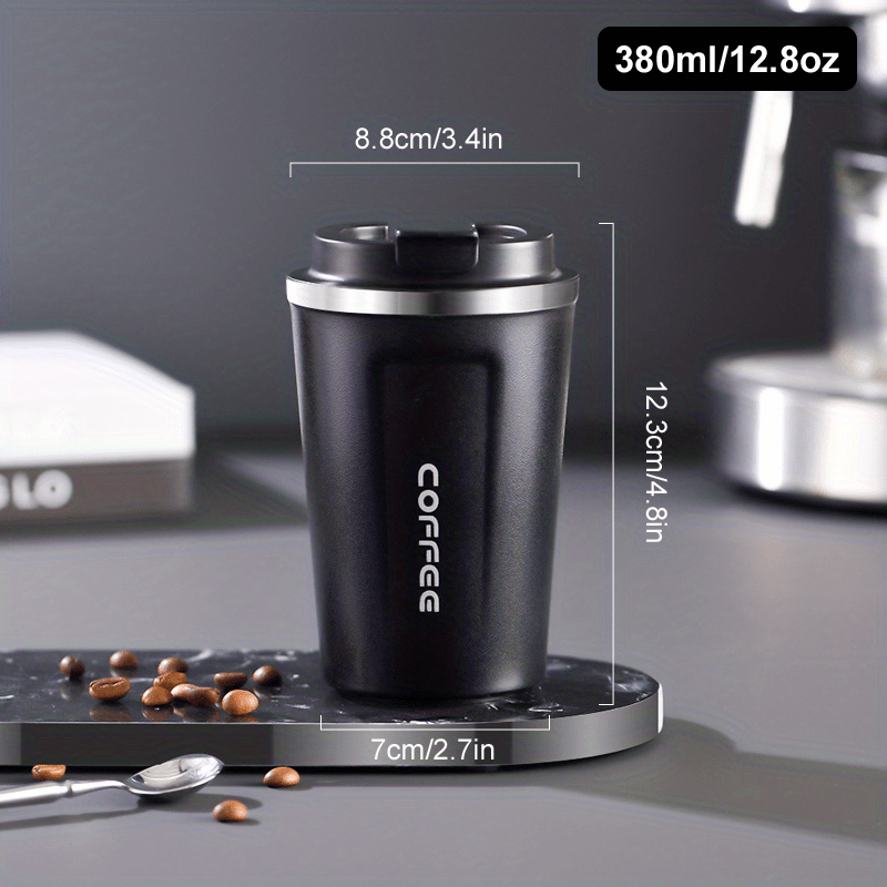 European Style Stainless Steel Insulation Mug - 380ml/12.8oz