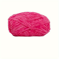 1pc Velvet Chenille 40g Yarn 100 Polyester Doll Crochet DIY Material Hand woven