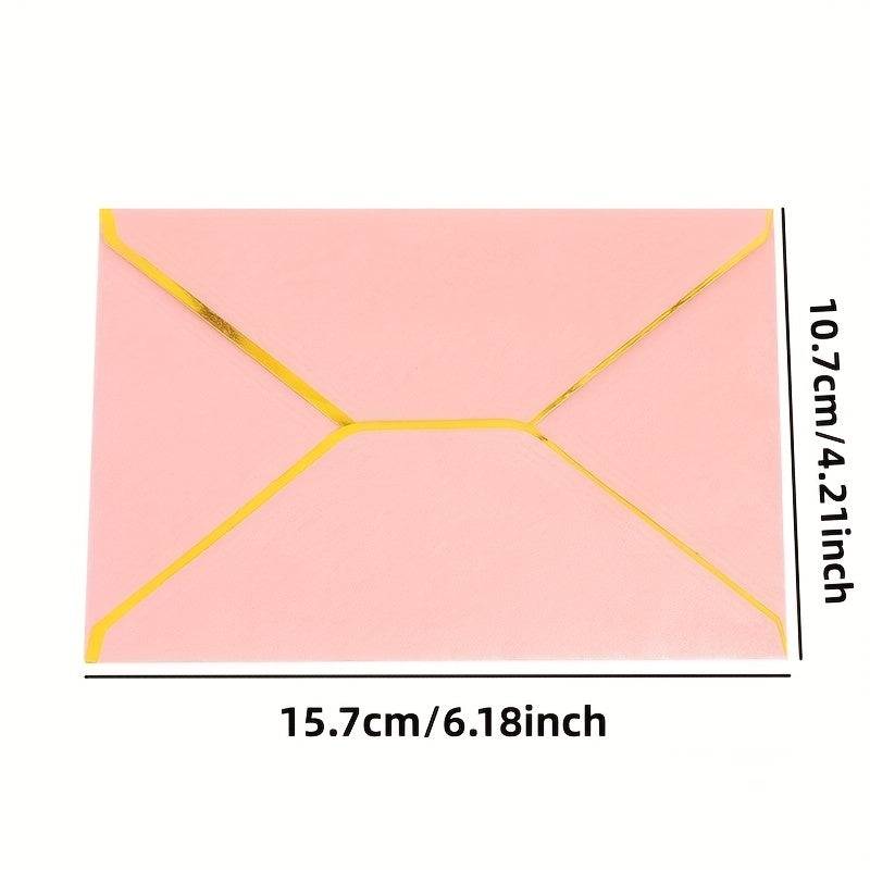 Hot Stamping Border Western Envelope Invitation