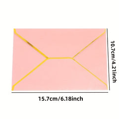 Hot Stamping Border Western Envelope Invitation