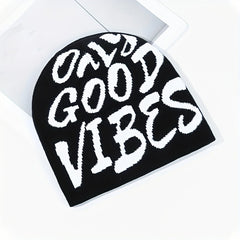 Y2K Skullies & Beanies Unisex Hip Hop Knit Hat Foldable Outdoor Stretch Cap