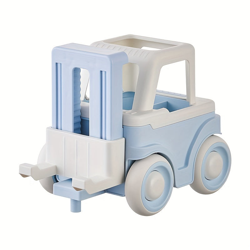 Cartoon Toy Forklift Pen Holder & Phone Holder