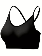 Seamless Wireless Sports Bra Yoga Fitness Bra
