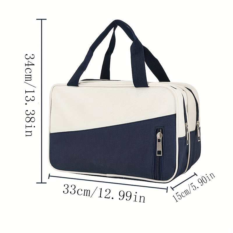 Portable Makeup Bag Dry & Wet Separation Waterproof Wash Bag