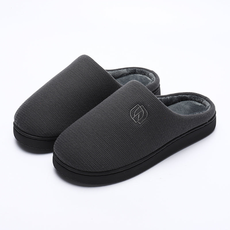 Memory Foam Cozy Slip On Couple Slippers