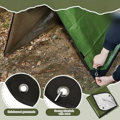 Heavy Duty Solar Emergency Survival Blanket Reflective Space Thermal Insulated