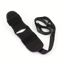 Yoga Stretching Band with Segmented Adjustment for Leg and Foot Stretching