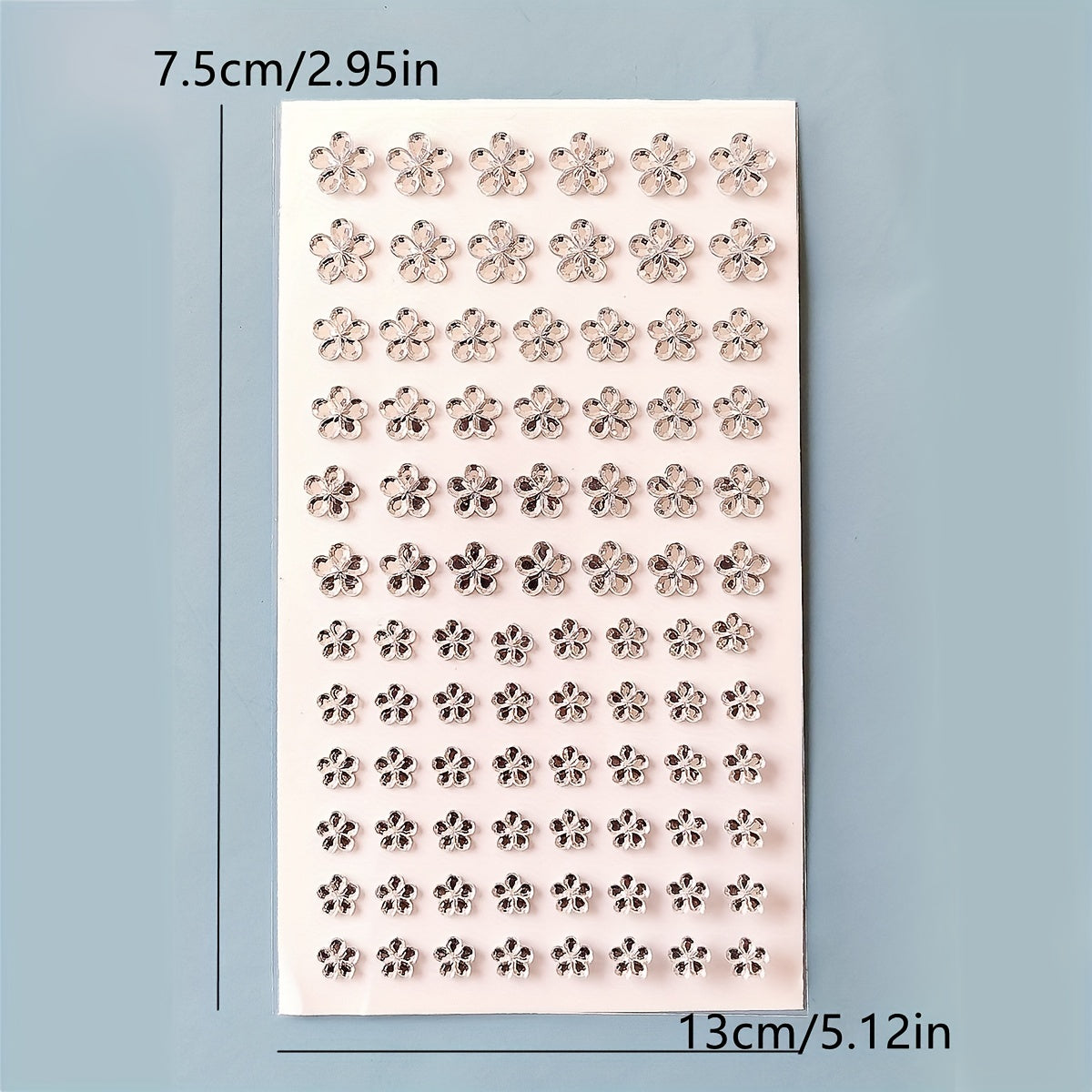 Plum Blossom Diamond Makeup Stickers Self Adhesive Beauty Stickers