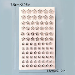 Plum Blossom Diamond Makeup Stickers Self Adhesive Beauty Stickers