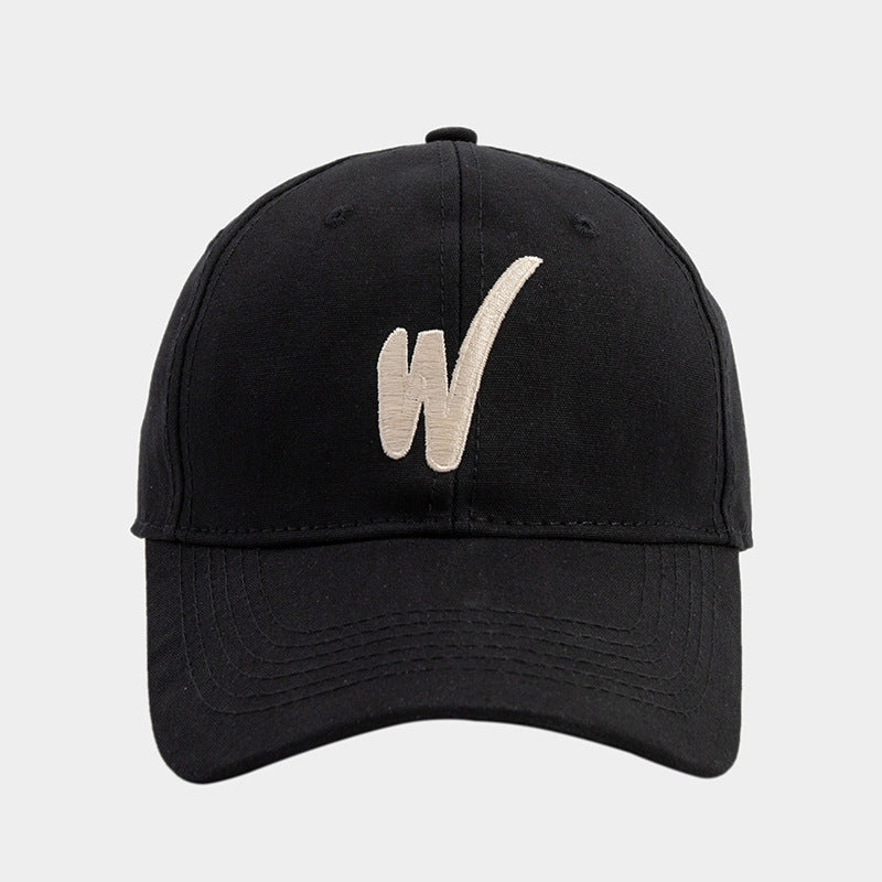 3D Embroidery Baseball Cap Solid Cotton Couple Dad Hats Adjustable