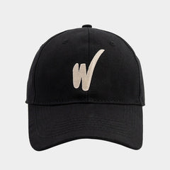 3D Embroidery Baseball Cap Solid Cotton Couple Dad Hats Adjustable