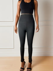 Sports Leggings Wide Waistband Yoga Leggings