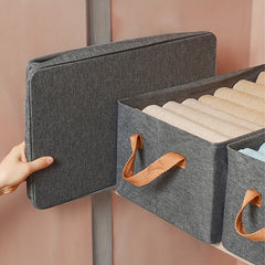 Foldable Clothes Storage Box Wardrobe Closet Packing Cube Organizer