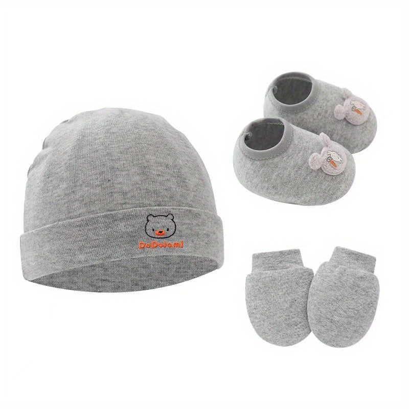 Newborn Beanies Cap 0-6 Months Boys Girls