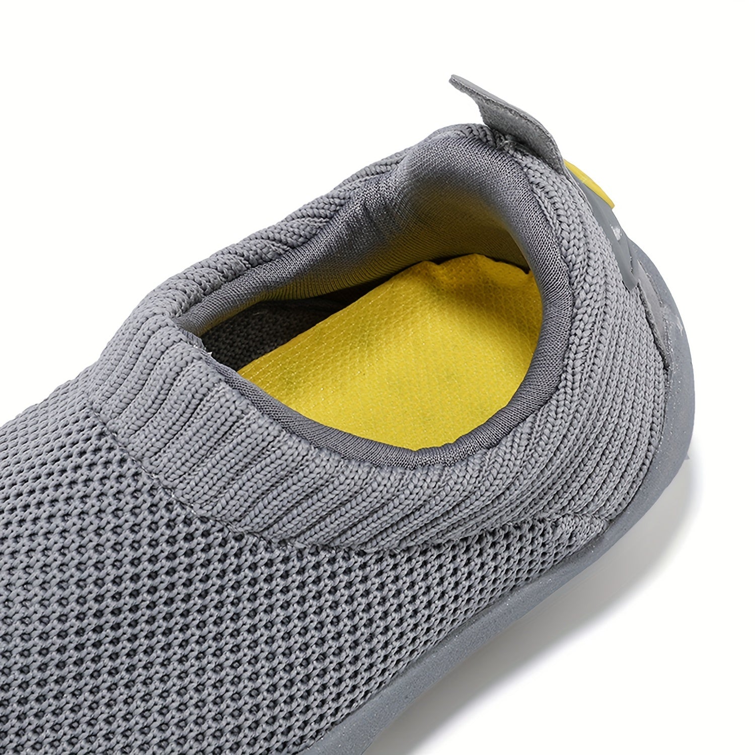 Boy's Breathable Knit Sports Shoes Slip On Walking Shoes