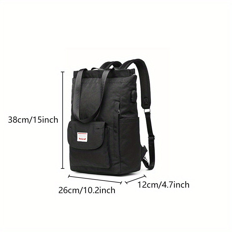 Women's Backpack Student School Bag Waterproof Laptop Bag