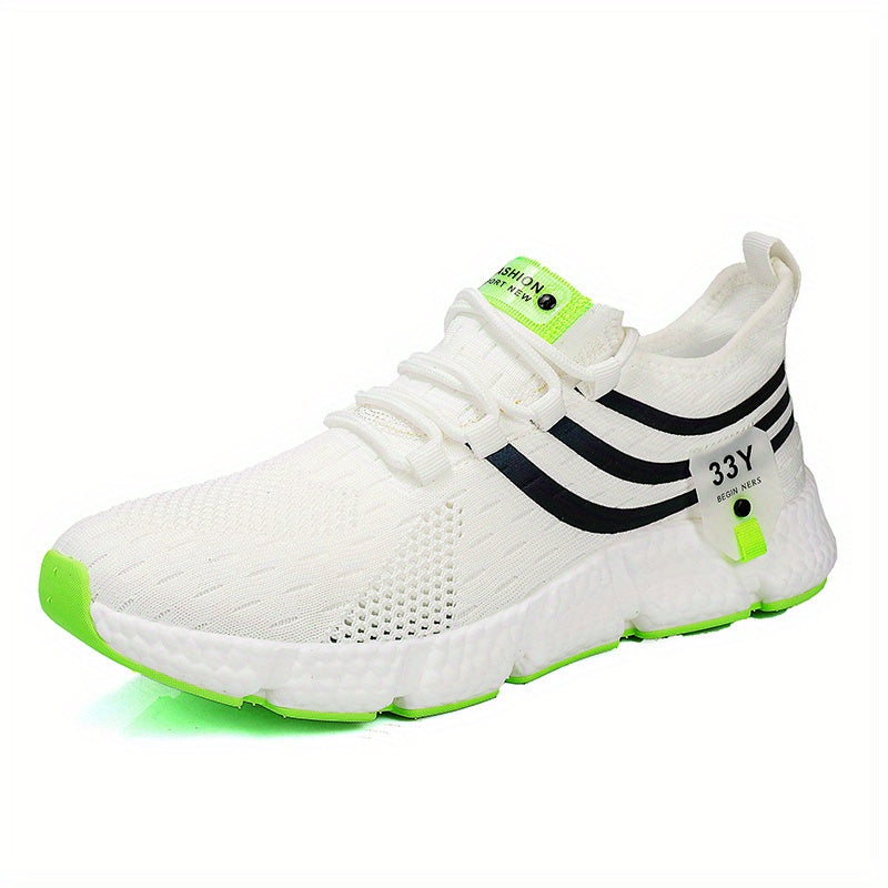Men's Lace up Sneakers Athletic Shoes Lightweight Breathable