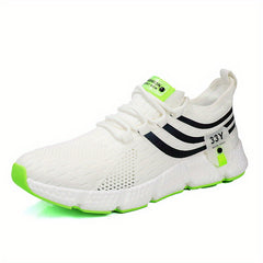 Men's Lace up Sneakers Athletic Shoes Lightweight Breathable