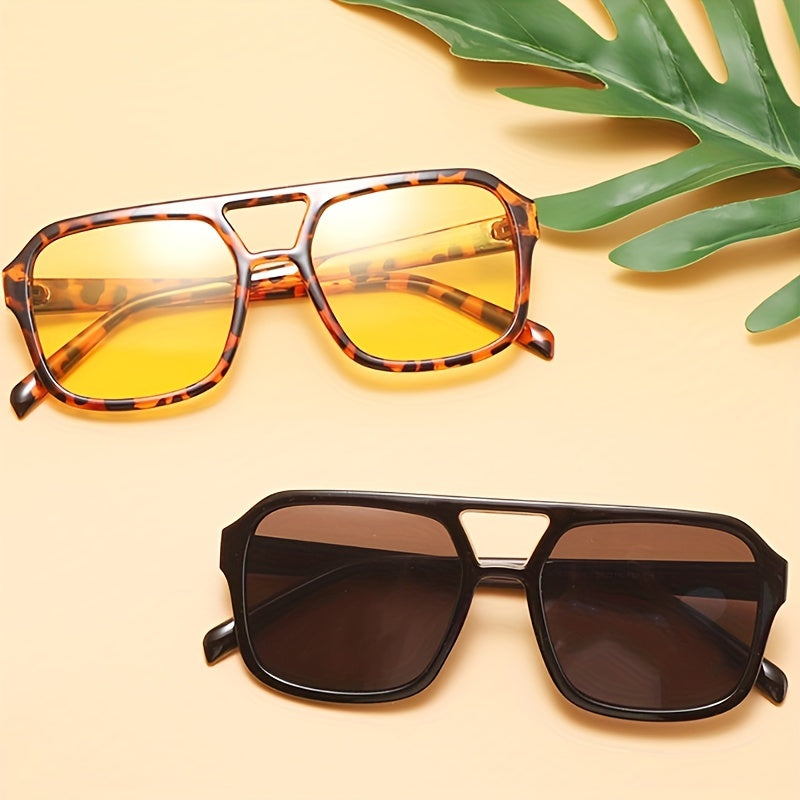 Men's Aviator Sunglasses Windproof Goggles Night Vision Lenses