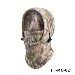 Cycling Mask For Cold Winter Weather - Camouflage Hat