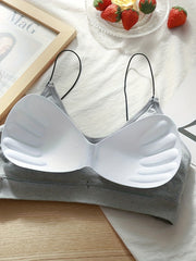 3pcs Wireless Bras Comfy & Breathable Women's Lingerie