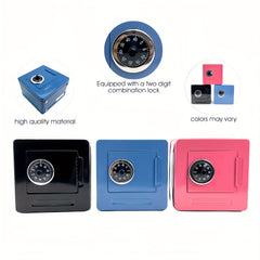 Acrylic Piggy Bank for Adults Savings Coin Box