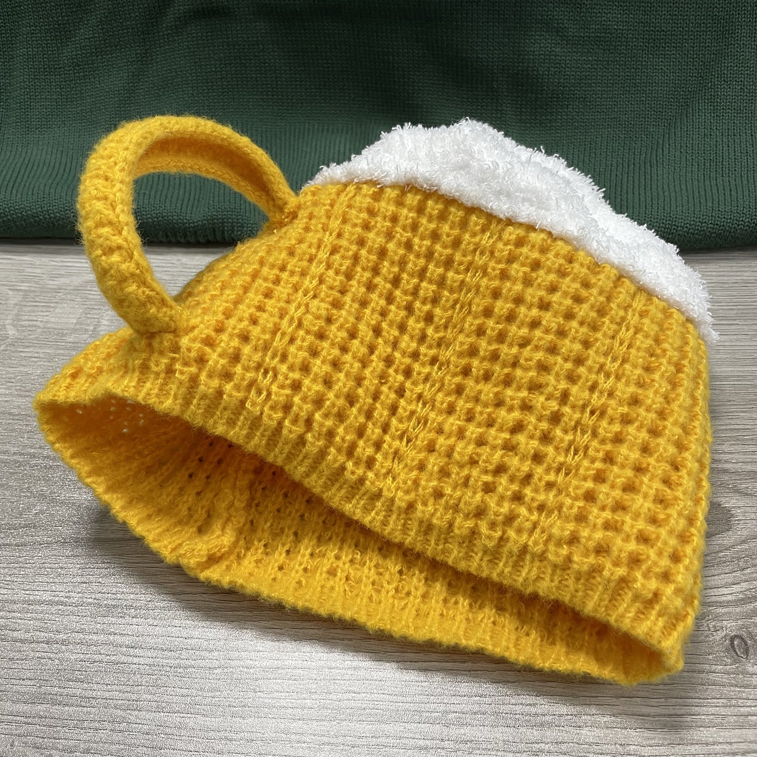 3D Beer Cup Hats Beanie Winter Anti Cold Warm Unisex Hairline Cap