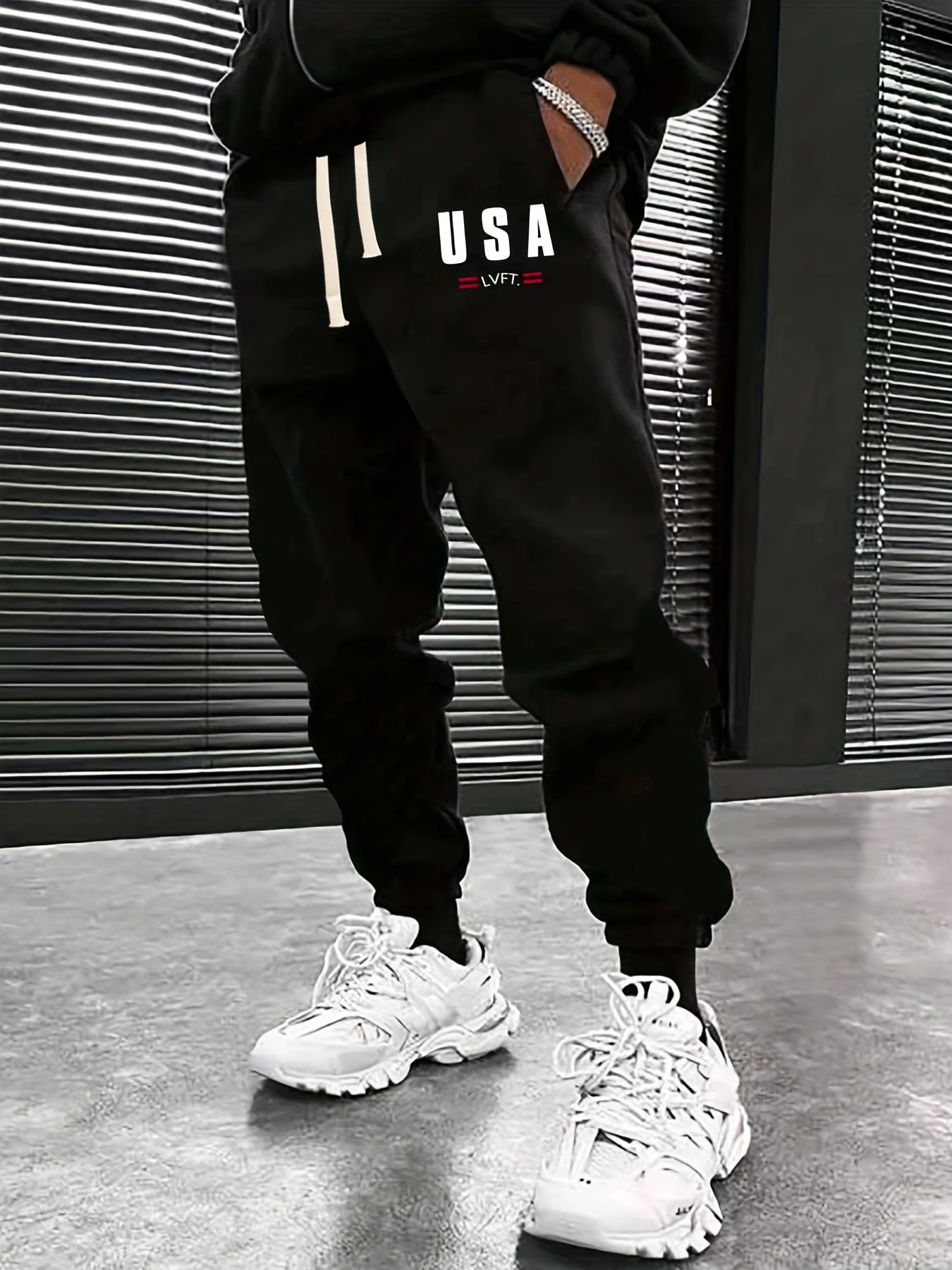 Men's Stylish Joggers with Drawstring Waist