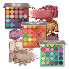 Beauty Glazed Eyeshadow Palette Long Lasting Matte and Shimmer Eye Shadow Powder