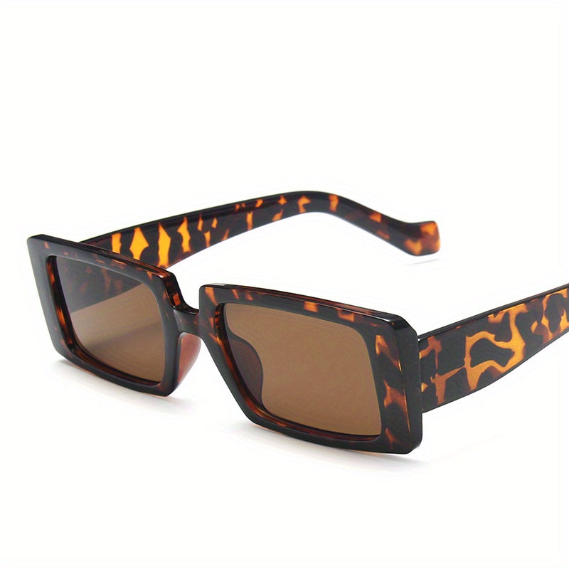 Y2K Rectangle Frame Sunglasses UV400