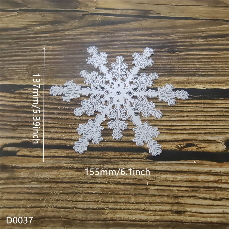 Christmas Snowflakes Metal Die Embossing Stencil Scrapbooking Photo Album Decor