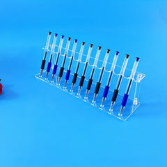 Acrylic Pen Display Stand Ballpoint Fountain Holder Stationery Organizer