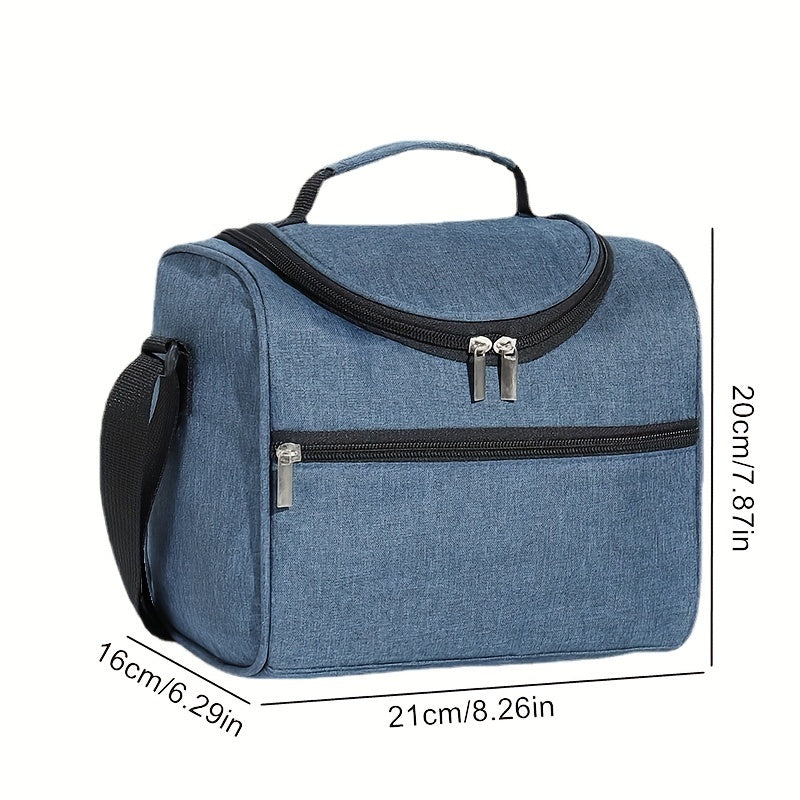 Insulated Portable Lunch Bag Waterproof Thermal Cooler Bag Large Capacity