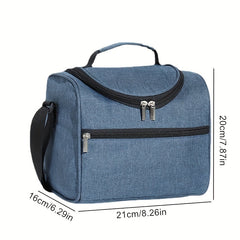 Insulated Portable Lunch Bag Waterproof Thermal Cooler Bag Large Capacity
