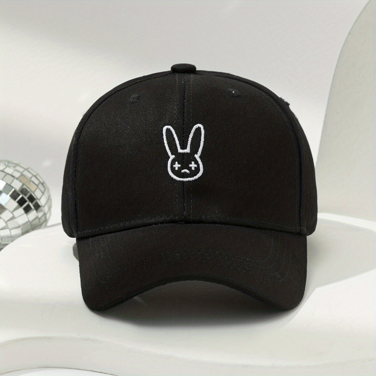 Embroidery Rabbit Anime Baseball Cap