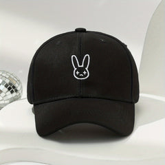 Embroidery Rabbit Anime Baseball Cap