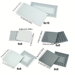 DIY Building Blocks Light Board 8x16 Tile Building Block Flat Panel