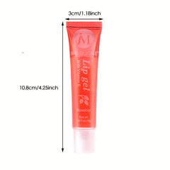 Hydrating Lip Gel With Vitamin E Rosehip Argan Mint Aloe Coconut Moisturizing