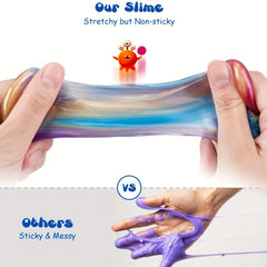Mermaid & Galaxy Slime Kit Party Favors Bulk