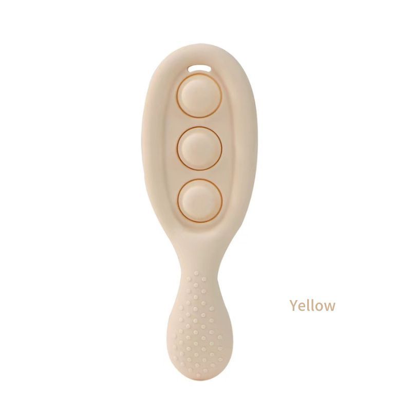 Baby Teether for Learning and Soothing, BPA-Free Silicone